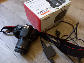 Canon EOS 550D järjestelmäkamera, Kamerat, Kamerat ja valokuvaus, Kempele, Tori.fi