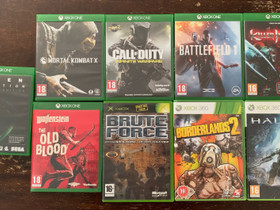 9kpl xbox-pelejä, Pelikonsolit ja pelaaminen, Viihde-elektroniikka, Tampere, Tori.fi 9kpl xbox-pelejä, Pelikonsolit ja pelaaminen, Viihde-elektroniikka, Tampere, Tori.fi