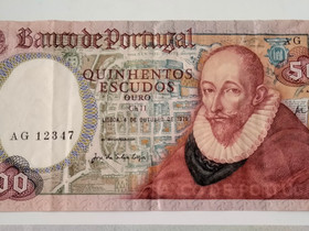 Portugali seteli, Rahat ja mitalit, Keräily, Kalajoki, Tori.fi Portugali seteli, Rahat ja mitalit, Keräily, Kalajoki, Tori.fi