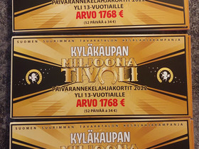 Miljoona Tivoliin lippuja, Keikat, konsertit ja tapahtumat, Matkat ja liput, Kotka, Tori.fi Miljoona Tivoliin lippuja, Keikat, konsertit ja tapahtumat, Matkat ja liput, Kotka, Tori.fi