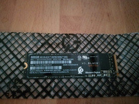 WD Black 500GB SSD, Komponentit, Tietokoneet ja lisälaitteet, Lahti, Tori.fi