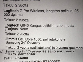 Pelitietokone Paketti, Pöytäkoneet, Tietokoneet ja lisälaitteet, Lappeenranta, Tori.fi Pelitietokone Paketti, Pöytäkoneet, Tietokoneet ja lisälaitteet, Lappeenranta, Tori.fi
