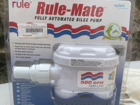 Pilssipumppu Rule-Mate 500 GPH, 12V, Veneen varusteet ja varaosat, Venetarvikkeet ja veneily, Helsinki, Tori.fi Pilssipumppu Rule-Mate 500 GPH, 12V, Veneen varusteet ja varaosat, Venetarvikkeet ja veneily, Helsinki, Tori.fi