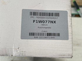 NEXUS F1W077NX Kytkinpaketti, Autovaraosat, Auton varaosat ja tarvikkeet, Kouvola, Tori.fi NEXUS F1W077NX Kytkinpaketti, Autovaraosat, Auton varaosat ja tarvikkeet, Kouvola, Tori.fi