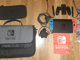 Nintendo Switch valmis paketti, Pelikonsolit ja pelaaminen, Viihde-elektroniikka, Iisalmi, Tori.fi Nintendo Switch valmis paketti, Pelikonsolit ja pelaaminen, Viihde-elektroniikka, Iisalmi, Tori.fi