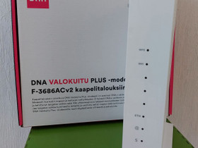 DNA Valokuitu plus kaapelimodeemi, Muu viihde-elektroniikka, Viihde-elektroniikka, Kuopio, Tori.fi