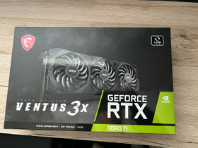 TARJOA!! MSI Geforce RTX 3080 TI VENTUS 3X 12G OC, Komponentit, Tietokoneet ja lisälaitteet, Jyväskylä, Tori.fi TARJOA!! MSI Geforce RTX 3080 TI VENTUS 3X 12G OC, Komponentit, Tietokoneet ja lisälaitteet, Jyväskylä, Tori.fi