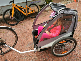 Pyöräkärry kahdelle, Pyörätarvikkeet ja kypärät, Polkupyörät ja pyöräily, Mikkeli, Tori.fi Pyöräkärry kahdelle, Pyörätarvikkeet ja kypärät, Polkupyörät ja pyöräily, Mikkeli, Tori.fi