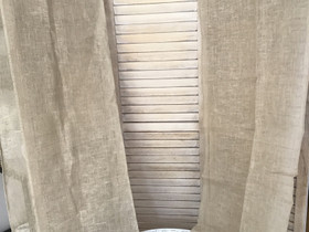 Hemtex pellavapaneeliverhot x 2, Matot ja tekstiilit, Sisustus ja huonekalut, Espoo, Tori.fi Hemtex pellavapaneeliverhot x 2, Matot ja tekstiilit, Sisustus ja huonekalut, Espoo, Tori.fi