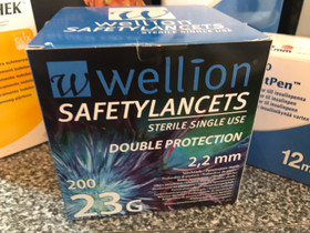 Wellion Safety Lancets kertakäyttölansetit, Koirien tarvikkeet, Lemmikkieläimet, Helsinki, Tori.fi Wellion Safety Lancets kertakäyttölansetit, Koirien tarvikkeet, Lemmikkieläimet, Helsinki, Tori.fi