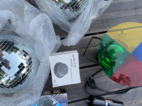 Diskopallot ja -valot, Muu viihde-elektroniikka, Viihde-elektroniikka, Porvoo, Tori.fi Diskopallot ja -valot, Muu viihde-elektroniikka, Viihde-elektroniikka, Porvoo, Tori.fi