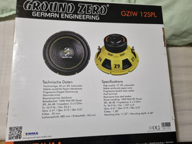 Ground Zero, Autostereot ja tarvikkeet, Auton varaosat ja tarvikkeet, Helsinki, Tori.fi Ground Zero, Autostereot ja tarvikkeet, Auton varaosat ja tarvikkeet, Helsinki, Tori.fi