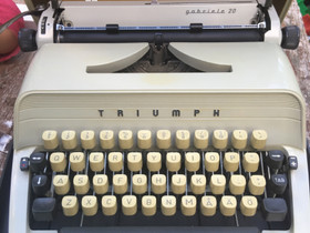 Kirjoituskone Triumph, Muu keräily, Keräily, Eura, Tori.fi