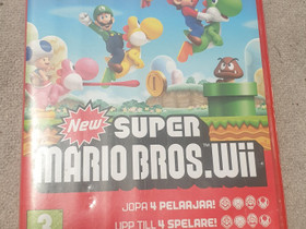 New Super Mario Bros Wii, Pelikonsolit ja pelaaminen, Viihde-elektroniikka, Kankaanpää, Tori.fi