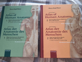 Atlas of Human Anatomy 1 & 2, Oppikirjat, Kirjat ja lehdet, Helsinki, Tori.fi