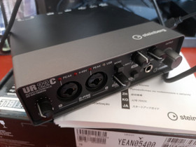 Steinberg UR22C, Audio ja musiikkilaitteet, Viihde-elektroniikka, Rauma, Tori.fi Steinberg UR22C, Audio ja musiikkilaitteet, Viihde-elektroniikka, Rauma, Tori.fi