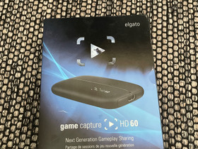 Elgato gaming capture HD 60, Oheislaitteet, Tietokoneet ja lisälaitteet, Rovaniemi, Tori.fi Elgato gaming capture HD 60, Oheislaitteet, Tietokoneet ja lisälaitteet, Rovaniemi, Tori.fi