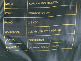 Kuru teltta, Ulkoilu ja retkeily, Urheilu ja ulkoilu, Siilinjärvi, Tori.fi Kuru teltta, Ulkoilu ja retkeily, Urheilu ja ulkoilu, Siilinjärvi, Tori.fi