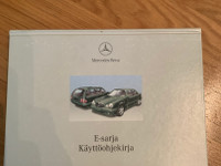 Mercedes Benz W210 käyttöohjekirja