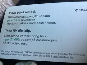 Tallinkin matkalahjakortti, Matkat, risteilyt ja lentoliput, Matkat ja liput, Kangasala, Tori.fi Tallinkin matkalahjakortti, Matkat, risteilyt ja lentoliput, Matkat ja liput, Kangasala, Tori.fi