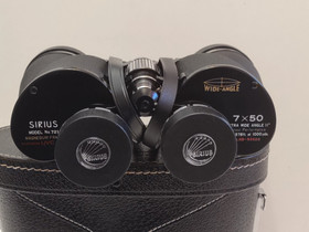 Sirius 7x50 kiikarit,laajakulmainen optiikka, Metsästysoptiikka, Metsästys ja kalastus, Kangasala, Tori.fi Sirius 7x50 kiikarit,laajakulmainen optiikka, Metsästysoptiikka, Metsästys ja kalastus, Kangasala, Tori.fi