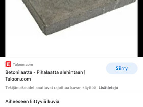 O: Koiratarhaan pihalaattoja, Ruukut, kivet ja koristeet, Piha ja puutarha, Liperi, Tori.fi O: Koiratarhaan pihalaattoja, Ruukut, kivet ja koristeet, Piha ja puutarha, Liperi, Tori.fi
