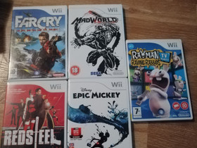 Nintendo Wii pelejä, Pelikonsolit ja pelaaminen, Viihde-elektroniikka, Joensuu, Tori.fi Nintendo Wii pelejä, Pelikonsolit ja pelaaminen, Viihde-elektroniikka, Joensuu, Tori.fi