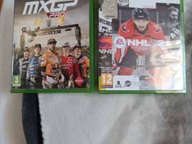 Xbox one mxgp pro ja NHL 21 peli, Pelikonsolit ja pelaaminen, Viihde-elektroniikka, Kontiolahti, Tori.fi