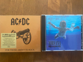 Nirvana ja ACDC - cd-levyt, Musiikki CD, DVD ja äänitteet, Musiikki ja soittimet, Kuopio, Tori.fi Nirvana ja ACDC - cd-levyt, Musiikki CD, DVD ja äänitteet, Musiikki ja soittimet, Kuopio, Tori.fi