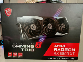 MSI RX 6800 XT gaming x trio *vaihto puhelimeen, Komponentit, Tietokoneet ja lisälaitteet, Leppävirta, Tori.fi MSI RX 6800 XT gaming x trio *vaihto puhelimeen, Komponentit, Tietokoneet ja lisälaitteet, Leppävirta, Tori.fi