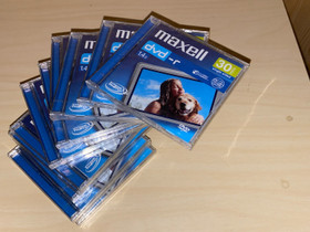 Maxell dvd-r 30min 1.4GB 12kpltta, Valokuvaustarvikkeet, Kamerat ja valokuvaus, Alavus, Tori.fi