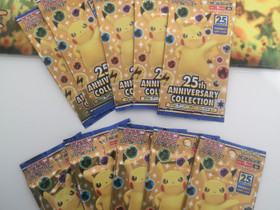 Pokemon japanilaiset 25th Anniversary boosterit, Muu keräily, Keräily, Oulu, Tori.fi Pokemon japanilaiset 25th Anniversary boosterit, Muu keräily, Keräily, Oulu, Tori.fi