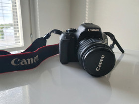 Canon 600D järjestelmäkamera + 18-55mm objektiivi, Kamerat, Kamerat ja valokuvaus, Seinäjoki, Tori.fi Canon 600D järjestelmäkamera + 18-55mm objektiivi, Kamerat, Kamerat ja valokuvaus, Seinäjoki, Tori.fi