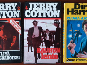 2 kpl Jerry Cotton ja 1 Dirty Harry pokkari, Kaunokirjallisuus, Kirjat ja lehdet, Ruovesi, Tori.fi