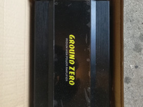 Ground Zero Vahvistin, Audio ja musiikkilaitteet, Viihde-elektroniikka, Pori, Tori.fi Ground Zero Vahvistin, Audio ja musiikkilaitteet, Viihde-elektroniikka, Pori, Tori.fi