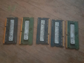 5kpl 4Gb muistikampoja läppäriin, Komponentit, Tietokoneet ja lisälaitteet, Kokkola, Tori.fi 5kpl 4Gb muistikampoja läppäriin, Komponentit, Tietokoneet ja lisälaitteet, Kokkola, Tori.fi