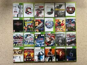 Xbox 360 pelejä osa 5 JNS, Pelikonsolit ja pelaaminen, Viihde-elektroniikka, Joensuu, Tori.fi