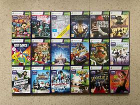 Xbox 360 Kinect pelejä JNS, Pelikonsolit ja pelaaminen, Viihde-elektroniikka, Joensuu, Tori.fi