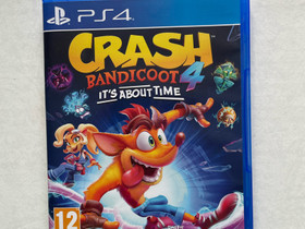 Crash Bandicoot 4 Its About Time Ps4 JNS, Pelikonsolit ja pelaaminen, Viihde-elektroniikka, Joensuu, Tori.fi