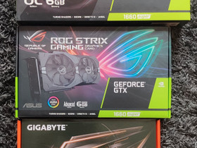 3kpl GTX1660Super, Komponentit, Tietokoneet ja lisälaitteet, Imatra, Tori.fi 3kpl GTX1660Super, Komponentit, Tietokoneet ja lisälaitteet, Imatra, Tori.fi