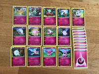 Keijutyypin Pokémon-kortteja