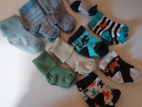 10 paria vauvan sukkia, Lastenvaatteet ja kengät, Kajaani, Tori.fi