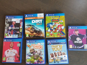 PS 4 pelejä, Pelikonsolit ja pelaaminen, Viihde-elektroniikka, Rovaniemi, Tori.fi PS 4 pelejä, Pelikonsolit ja pelaaminen, Viihde-elektroniikka, Rovaniemi, Tori.fi