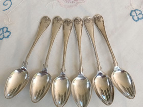 Vanhat jälkiruokalusikat nysilver 6 kpl, Ruokailuastiat ja aterimet, Keittiötarvikkeet ja astiat, Pori, Tori.fi Vanhat jälkiruokalusikat nysilver 6 kpl, Ruokailuastiat ja aterimet, Keittiötarvikkeet ja astiat, Pori, Tori.fi