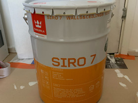 Tikkurila seinämaali Siro 7, Muu rakentaminen ja remontointi, Rakennustarvikkeet ja työkalut, Espoo, Tori.fi Tikkurila seinämaali Siro 7, Muu rakentaminen ja remontointi, Rakennustarvikkeet ja työkalut, Espoo, Tori.fi