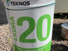 Teknos ekora 20 valkoinen, Muu rakentaminen ja remontointi, Rakennustarvikkeet ja työkalut, Porvoo, Tori.fi Teknos ekora 20 valkoinen, Muu rakentaminen ja remontointi, Rakennustarvikkeet ja työkalut, Porvoo, Tori.fi