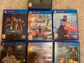 8kpl ps4 pelejä, Pelikonsolit ja pelaaminen, Viihde-elektroniikka, Rovaniemi, Tori.fi 8kpl ps4 pelejä, Pelikonsolit ja pelaaminen, Viihde-elektroniikka, Rovaniemi, Tori.fi