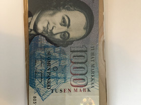 1000 mk seteli Litt. A, Rahat ja mitalit, Keräily, Oulu, Tori.fi 1000 mk seteli Litt. A, Rahat ja mitalit, Keräily, Oulu, Tori.fi