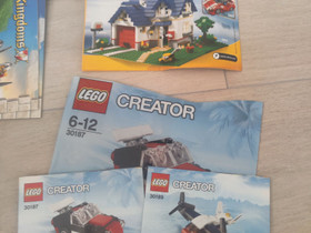 Lego Creator 30187 ja 30189, Lelut ja pelit, Lastentarvikkeet ja lelut, Kokkola, Tori.fi