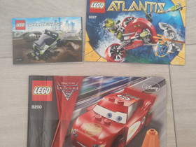 Lego Atlantis autot ja racers, Lelut ja pelit, Lastentarvikkeet ja lelut, Kokkola, Tori.fi